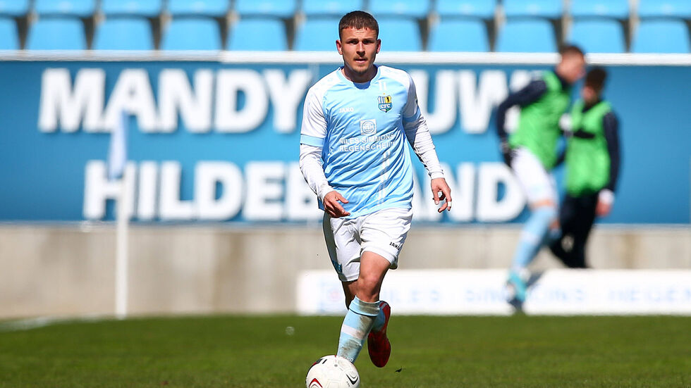 Felix Schimmel traf für den CFC gegen Jena 