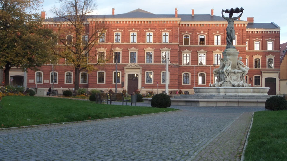 Gerichtsgebäude am Postplatz in Görlitz Gerichtsgebäude am Postplatz in Görlitz