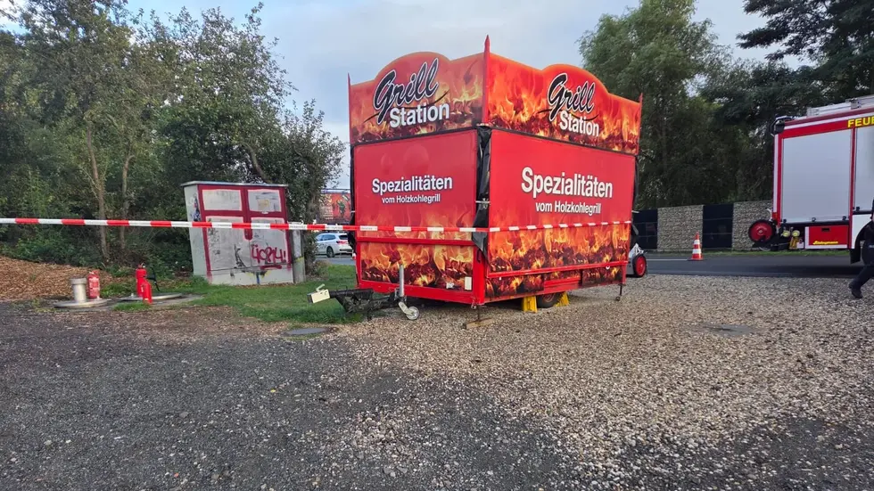 Der Grillwagen war erst im vergangenen Jahr neu eröffnet worden. Der Grillwagen war erst im vergangenen Jahr neu eröffnet worden.