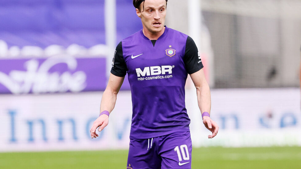 Der 1:0 Torschütze Mirnes Pepic (hier beim Heimspiel gegen Viktoria Köln) Der 1:0 Torschütze Mirnes Pepic (hier beim Heimspiel gegen Viktoria Köln)