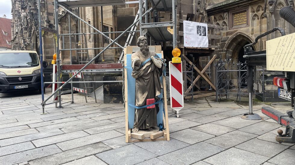 Jesaja vor der Abreise in die Werkstatt