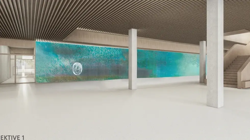 Kunst für den Chemie-Neubau der TU Chemnitz: Tobias Stengel aus Dresden gestaltet mit „CLOUD“ das Foyer. Der Freistaat Sachsen stellt dafür 125.000 Euro bereit. Kunst für den Chemie-Neubau der TU Chemnitz: Tobias Stengel aus Dresden gestaltet mit „CLOUD“ das Foyer. Der Freistaat Sachsen stellt dafür 125.000 Euro bereit.
