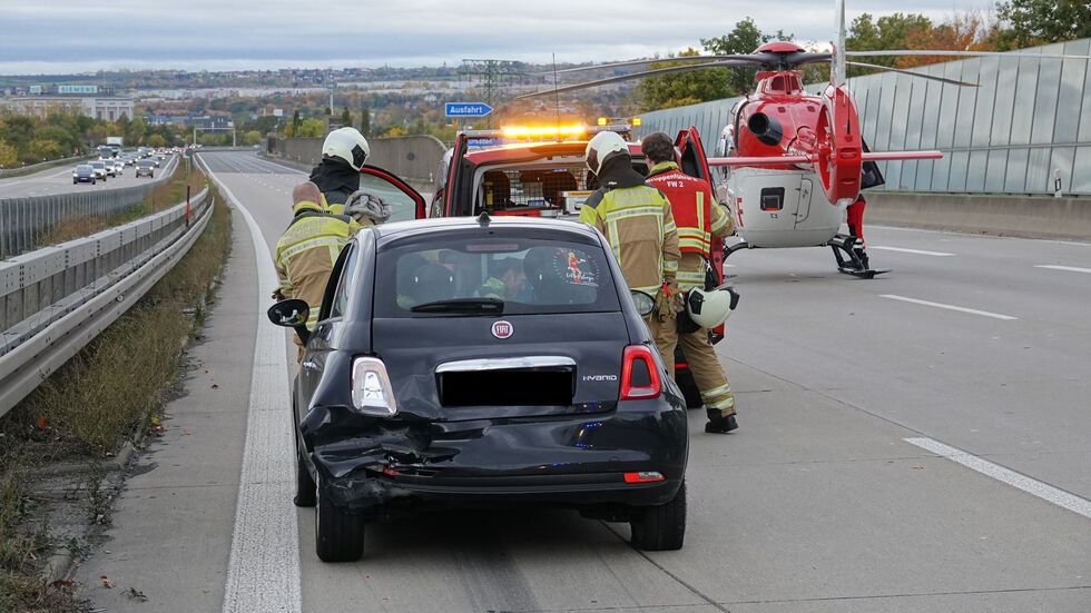 Am Fiat entstand Totalschaden