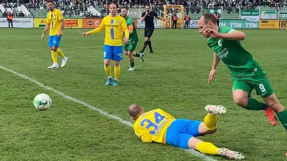 Hier eine Szene aus einem vorherigen Stadtderby.