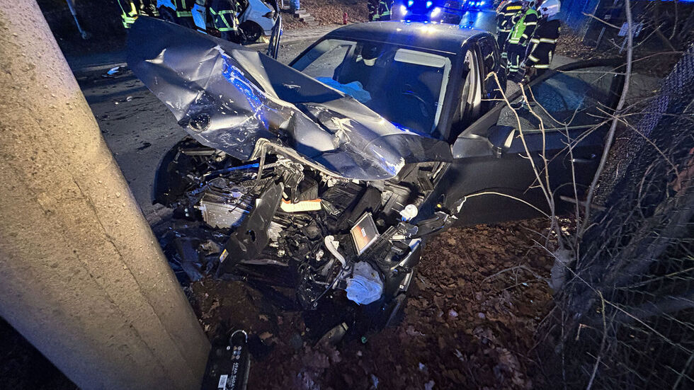 Die Horkenstraße war während des Einsatzes gesperrt Die Horkenstraße war während des Einsatzes gesperrt