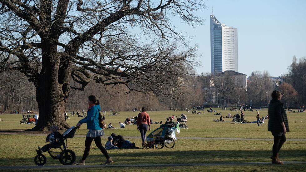 Hier ist es passiert: Das Rosental ist eine beliebte Parkanlage in Leipzig.