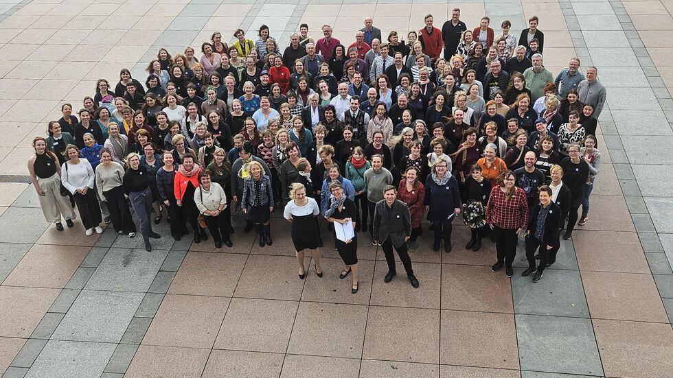 Mitarbeiterinnen und Mitarbeiter der Städtischen Bibliotheken Dresden