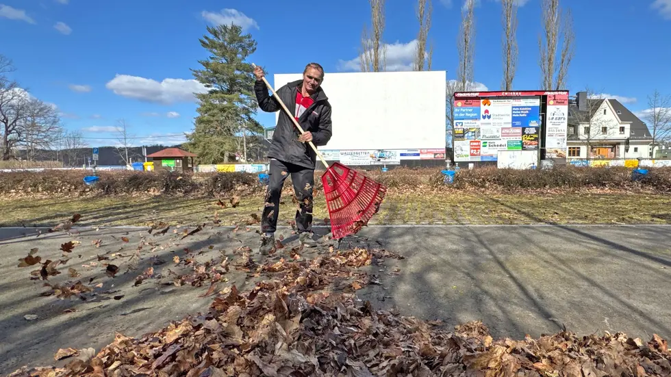 Andreas Osse bei der Vorbereitung auf die neue Saison.