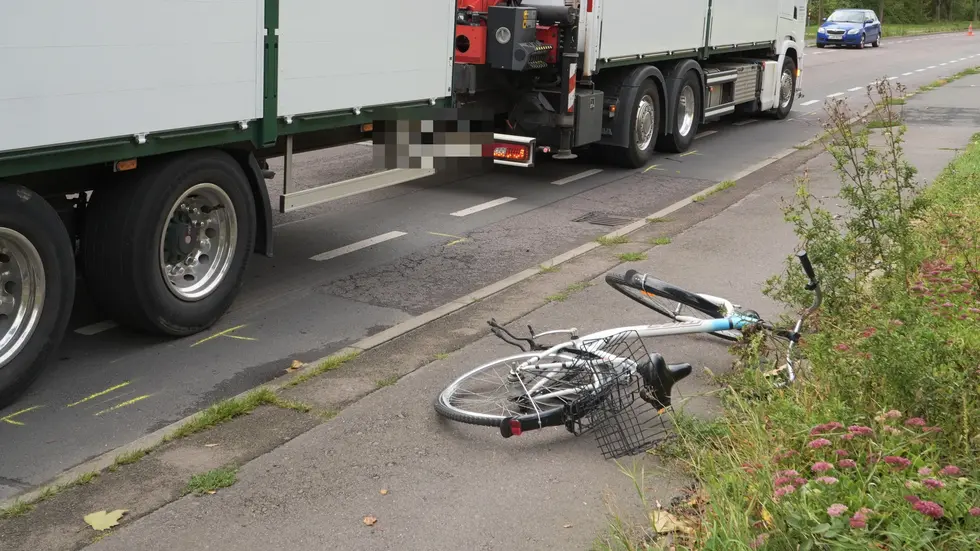 Die Unfallstelle aus einer anderen Perspektive. Die Unfallstelle aus einer anderen Perspektive.