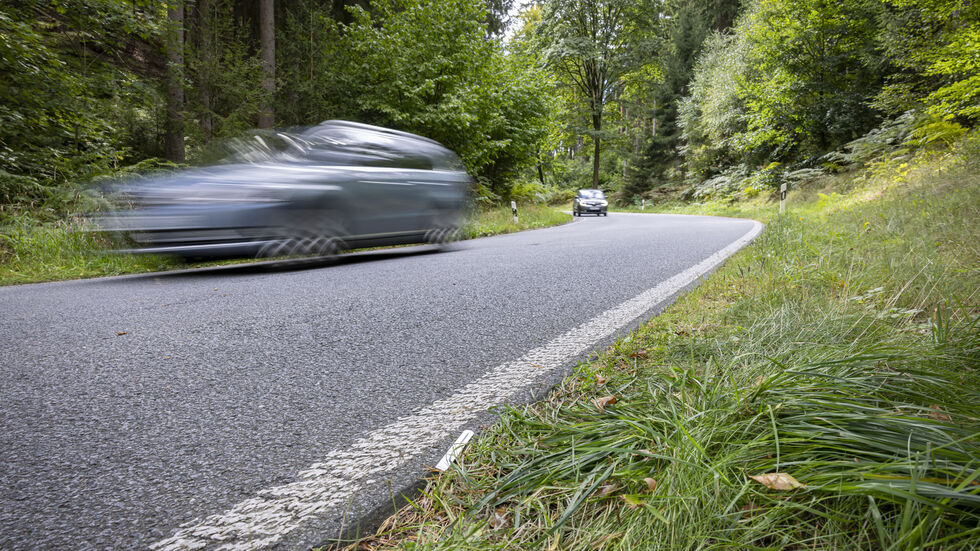 An dieser Straße wurde der leblose Mann entdeckt.