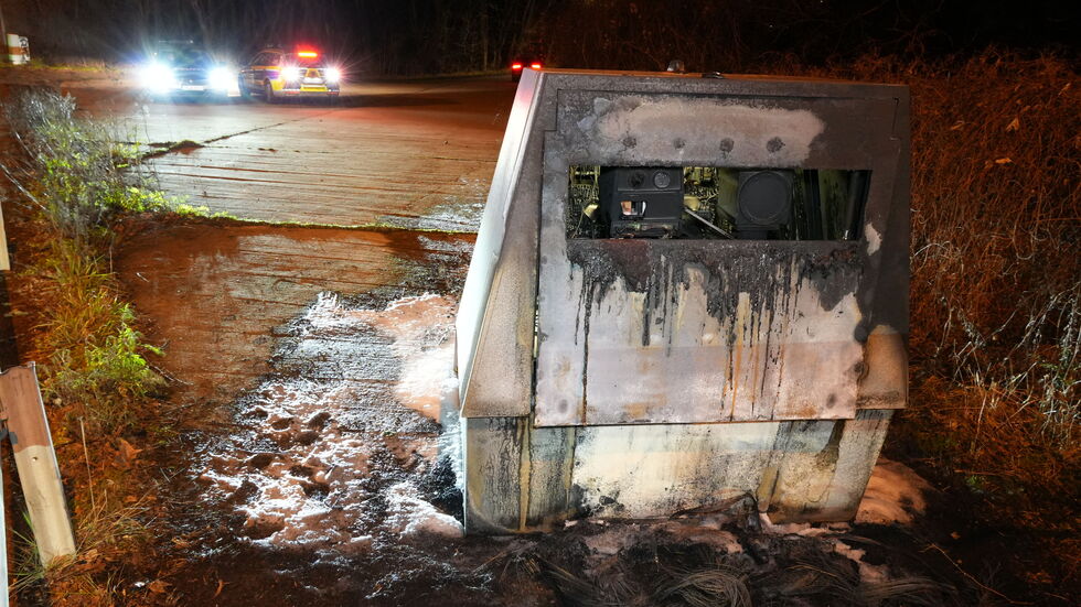 Dieser mobile Blitzer wurde vor einiger Zeit an der Wundtstraße abgefackelt (Symbolbild). Dieser mobile Blitzer wurde vor einiger Zeit an der Wundtstraße abgefackelt (Symbolbild).