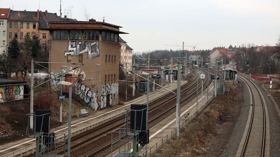Am Bahnhof Sellerhausen hält bald kein Zug mehr.