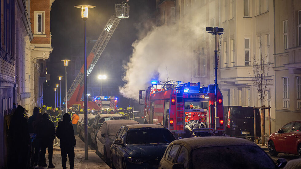 Ein Mann kam bei dem Brand in Plauen ums Leben.