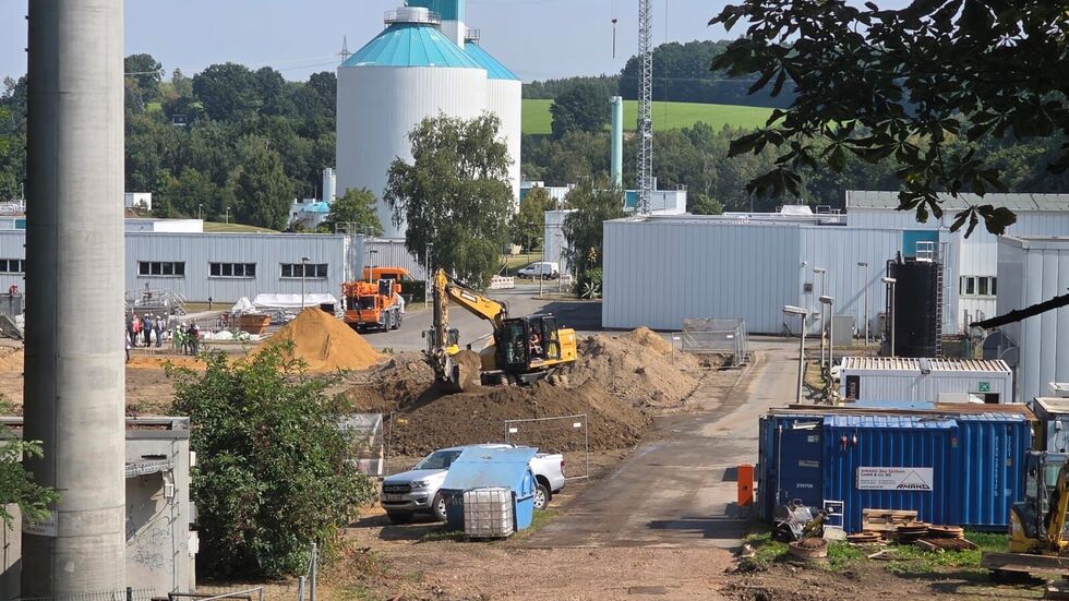 In Chemnitz-Heinersdorf läuft die Sanierung der Kläranlagen. Für 25,3 Millionen Euro entstehen ein neuer Zulaufbereich und moderne Filtersysteme.