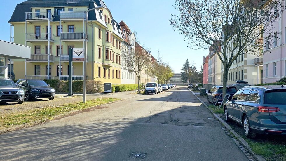 Feodorstraße vor der Sanierung 