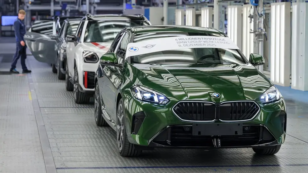 Ende 2025 lief der 4-millionste BMW in Leipzig vom Band (Symbolbild) Ende 2025 lief der 4-millionste BMW in Leipzig vom Band (Symbolbild)