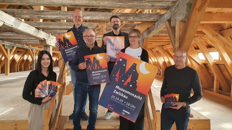 Auch Führungen durch den historischen Dachstuhl im Kornmarkt werden angeboten. 