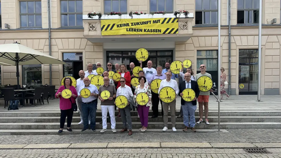 Gruppenfoto mit Protestcharakter Gruppenfoto mit Protestcharakter