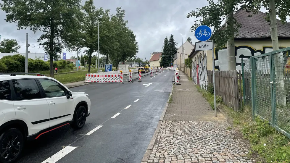 Baustelle Marienthaler Straße