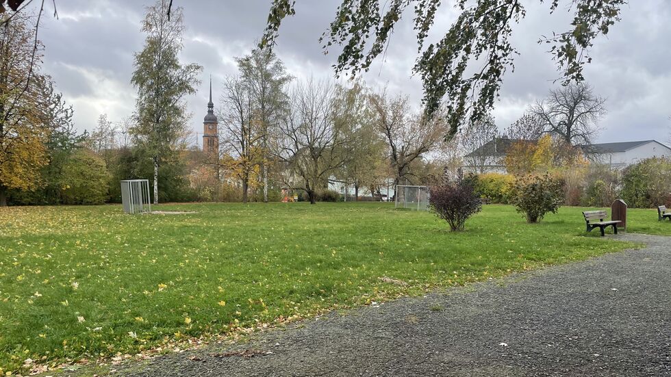Der Stadtpark Marienthal heute Der Stadtpark Marienthal heute