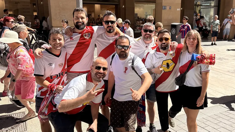 Die Fans von Rayo Vallecano 