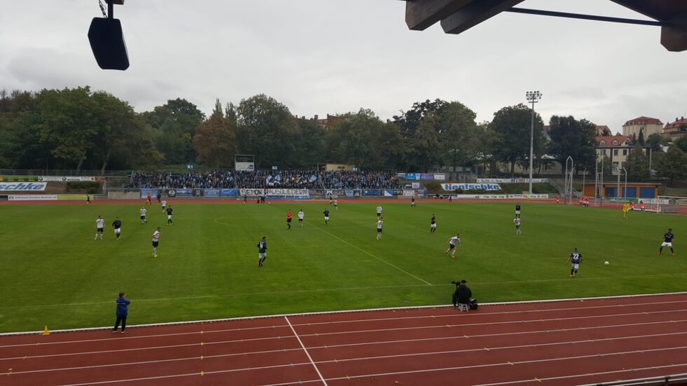 Der CFC feiert mit dem 1:0 in Bautzen den neunten Sieg im neunten Spiel.