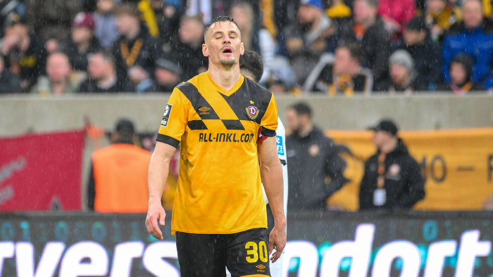 Dynamo-Kapitän Stefan Kutschke