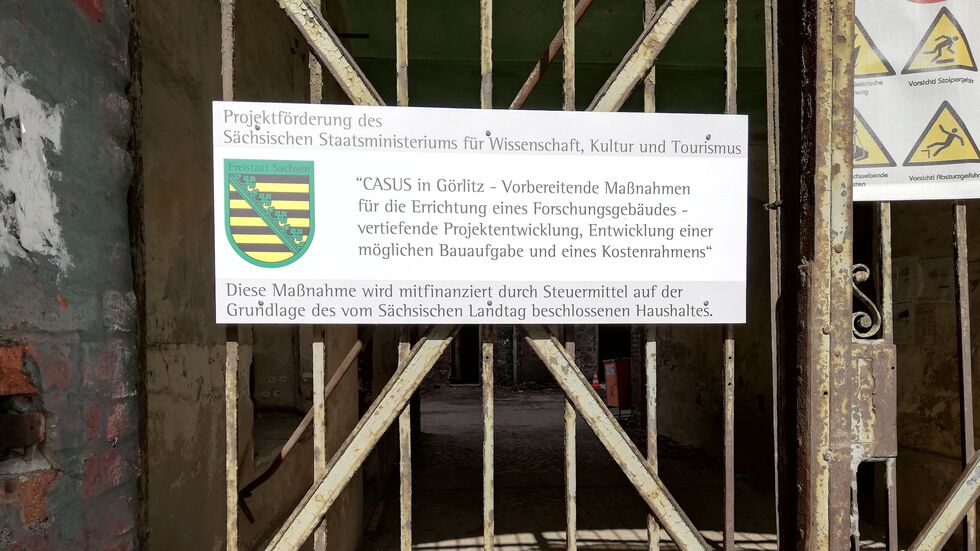 Das Land Sachsen hatte die Immobilie des ehemaligen Kondensatorenwerks erworben.