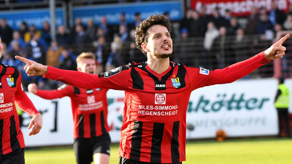 Philipp Hosiner hat den CFC mit seinen beiden Treffern in Meppen zum 2:1-Sieg geschossen.