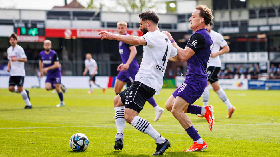 Verl war den Veilchen immer einen Schritt voraus. Verl war den Veilchen immer einen Schritt voraus.