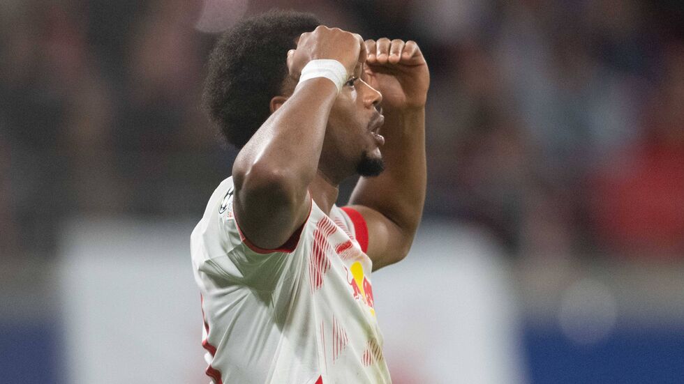 Lois Openda enttäuscht Lois Openda enttäuscht