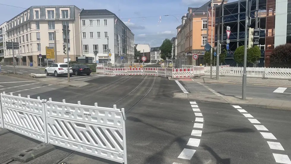 Neue Gleise für die Straßenbahn Neue Gleise für die Straßenbahn