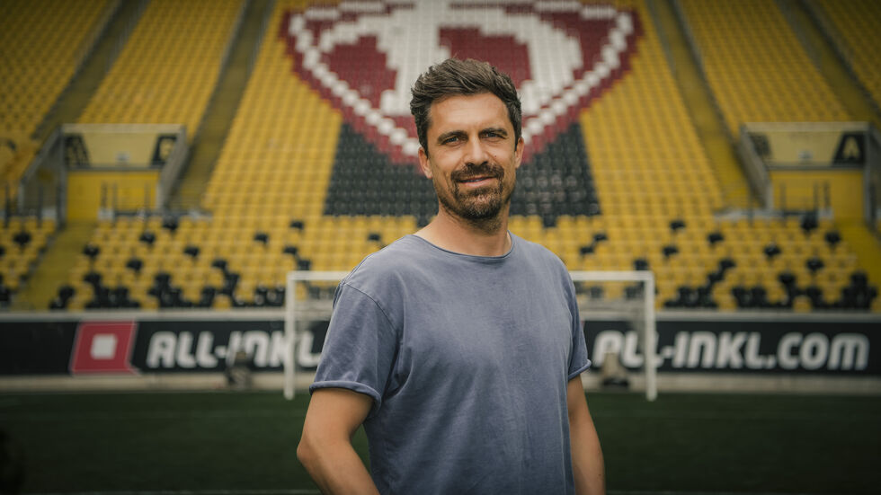 Der neue Dynamo-Coach Thomas Stamm 