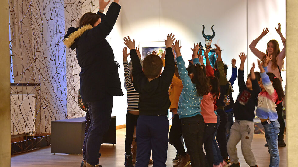 Gruppenführungen auf Schloss Hartenfels werden immer beliebter.  Gruppenführungen auf Schloss Hartenfels werden immer beliebter.