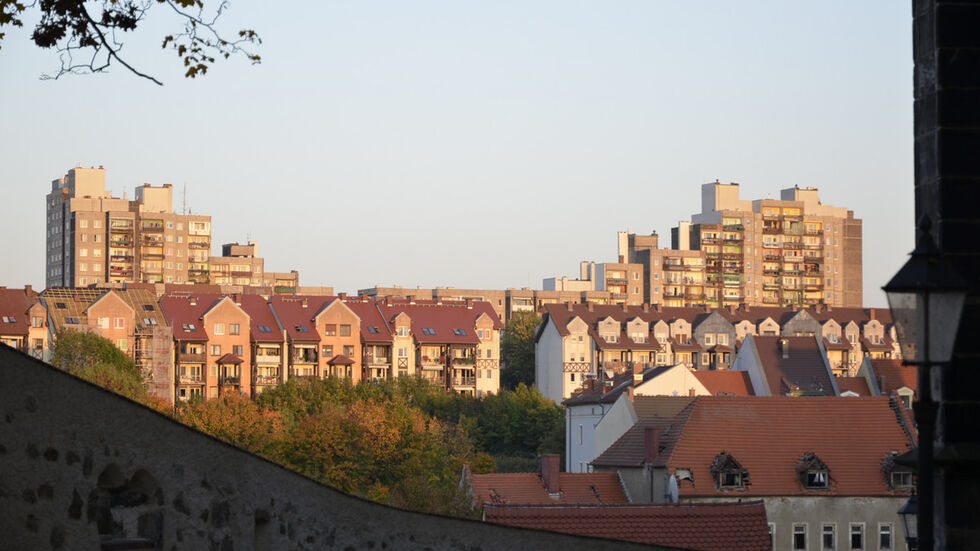Blick von der Görlitzer Altstadt auf die Nachbarstadt Zgorzelec Blick von der Görlitzer Altstadt auf die Nachbarstadt Zgorzelec