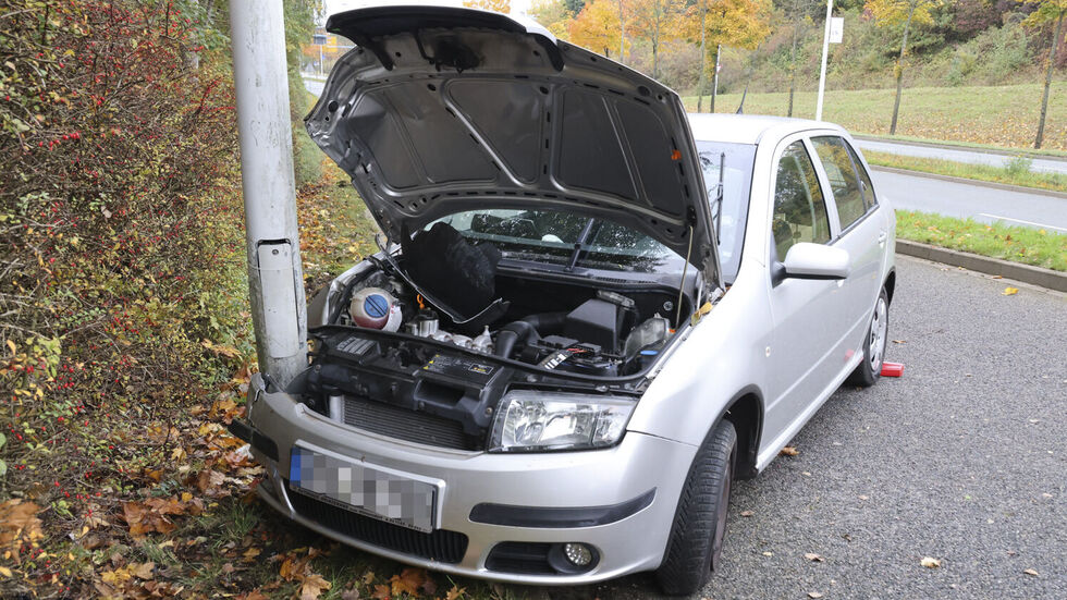 Wegen dieses Unfalls gab es heute Behinderungen auf dem Südring.
