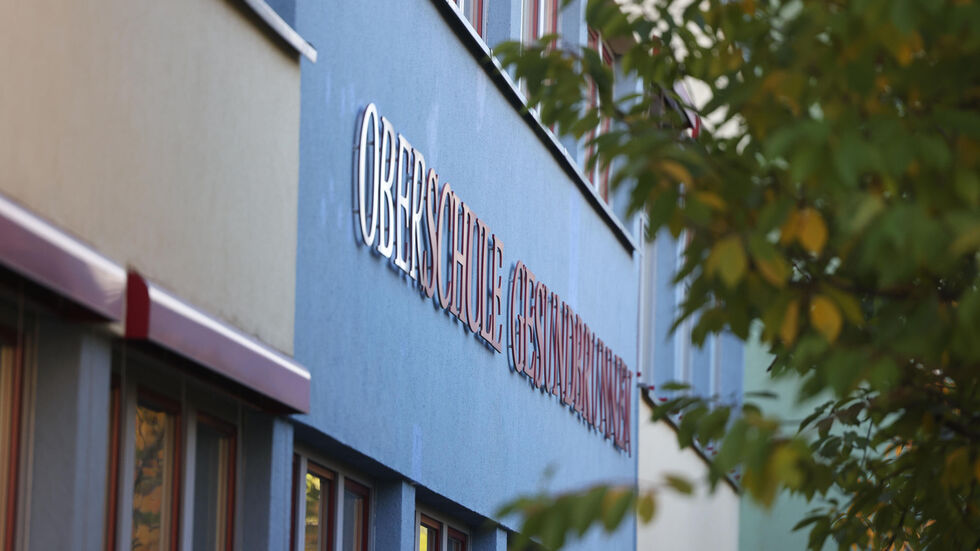 Die Oberschule Gesundbrunnen in Bautzen. Hier kam es zu der Reizgas-Attacke.