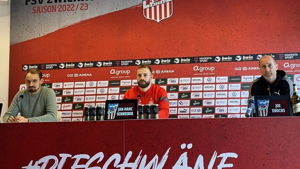 Toni Wachsmuth, Jan-Marc Schneider und Joe Enochs standen Rede und Antwort.