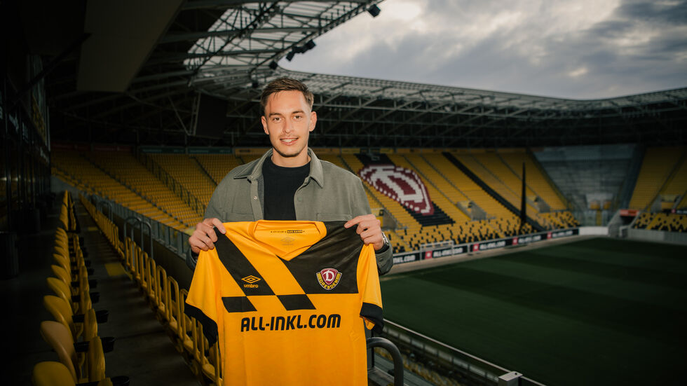 Aljaz Casar wechselt aus Halle im Sommer nach Dresden 