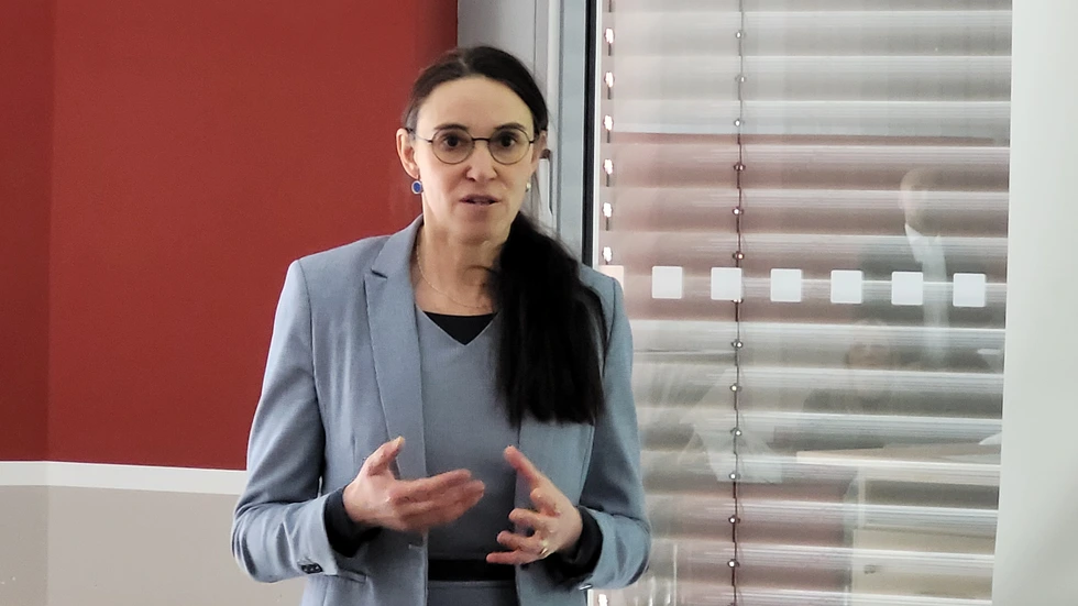 Ines Hofmann, Geschäftsführerin des Städtischen Klinikums Görlitz Ines Hofmann, Geschäftsführerin des Städtischen Klinikums Görlitz