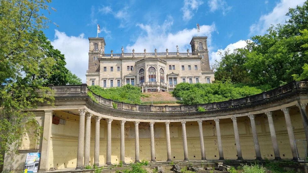 Die Sanierungsarbeiten beim Römischen Bad gehen voran. Die Sanierungsarbeiten beim Römischen Bad gehen voran.