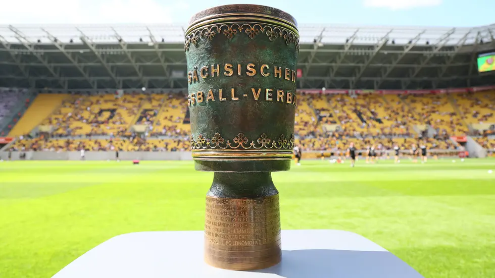 Mit dem Sachsenpokal winkt die Qualifikation für den DFB Pokal. Mit dem Sachsenpokal winkt die Qualifikation für den DFB Pokal.