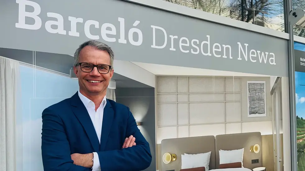 Hoteldirektor Eckard Pfannkuchen ist gebürtiger Dresdner kehrte nach 35 Jahren internationaler Karriere in die Heimat zurück