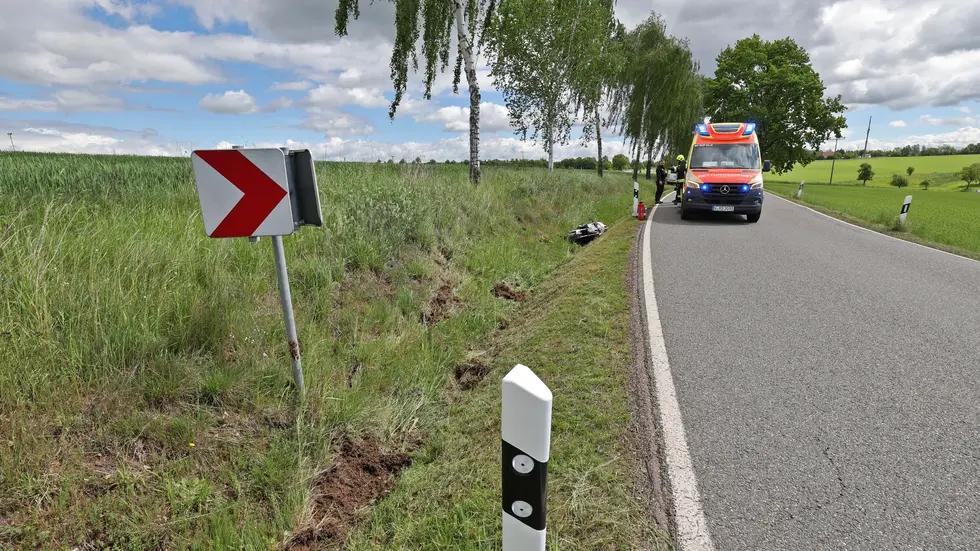 An der Unfallstelle. An der Unfallstelle.