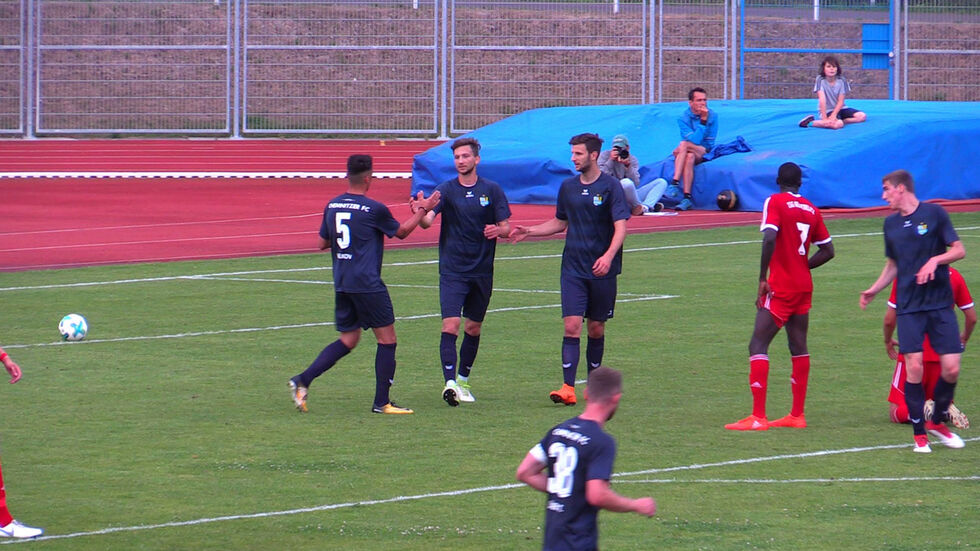 Neuzugang Matti Langer traf in der zweiten Halbzeit zur zwischenzeitlichen Führung für den CFC (Foto: Redaktion). Neuzugang Matti Langer traf in der zweiten Halbzeit zur zwischenzeitlichen Führung für den CFC (Foto: Redaktion).