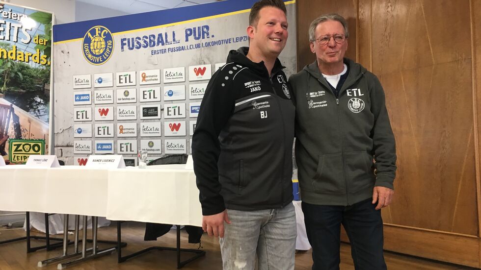 Foto: Team-Chef Björn Joppe (links) und Rainer Lisiewicz (rechts) 