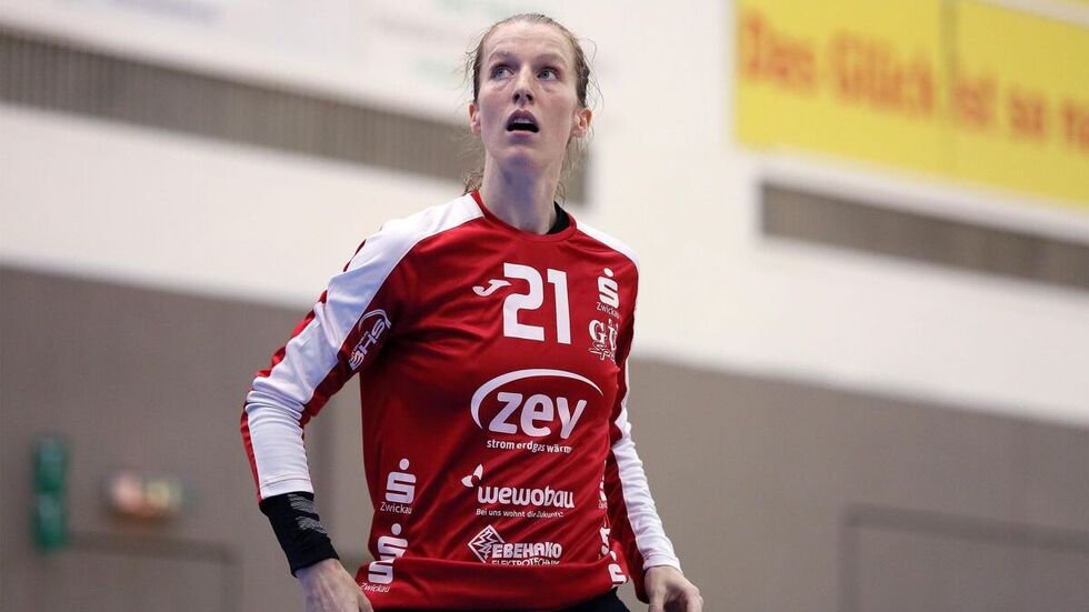 Torfrau Nele Kurzke will sich mehr um Familie und Beruf kümmern.