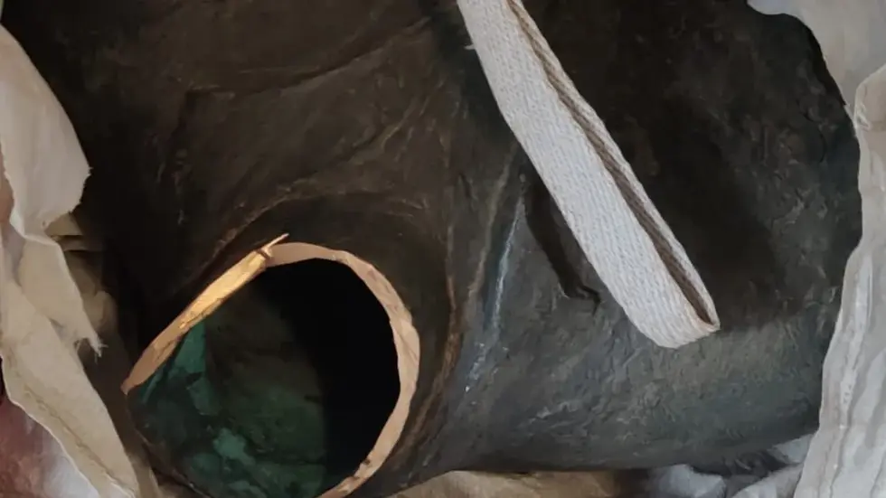 Die abgebrochene Figur wurde gefunden, so sieht sie jetzt aus.