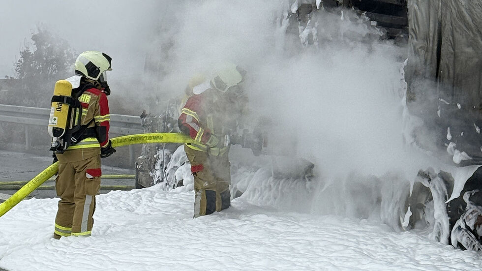 Die Feuerwehr konnte das Feuer zügig löschen