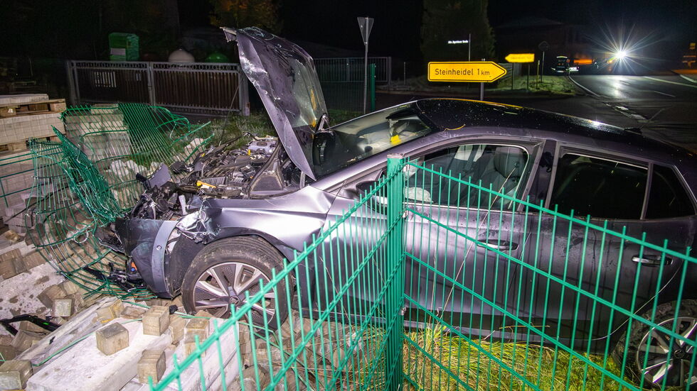 An der Unfallstelle.